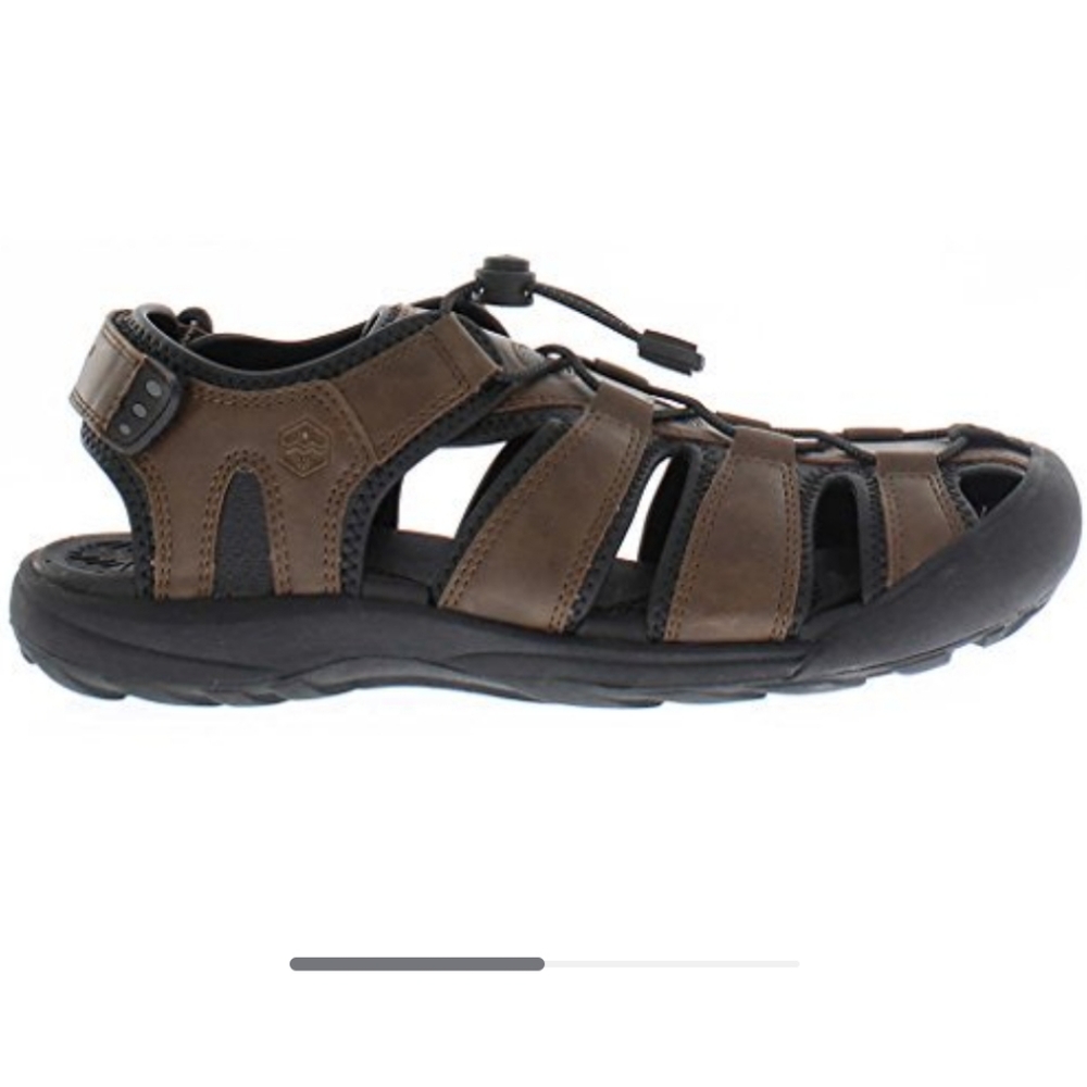 NWOT Khombu men's brown active hiking sandals